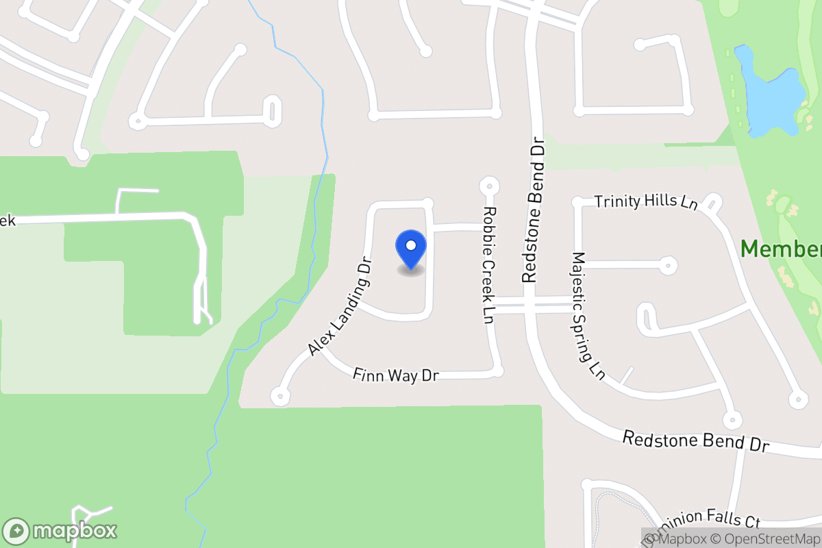Map of 14015 Hailey Springs Ln, Humble