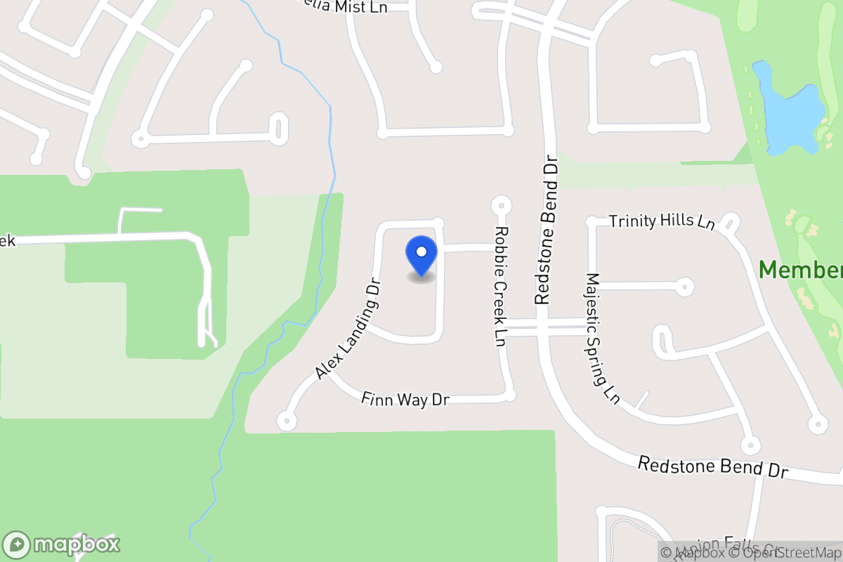 Map of 14019 Hailey Springs Ln, Humble