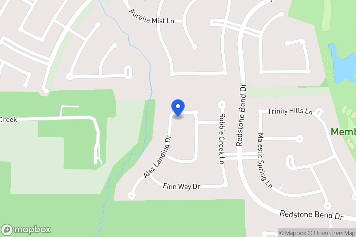 Map of 14022 Alex Landing Dr, Humble