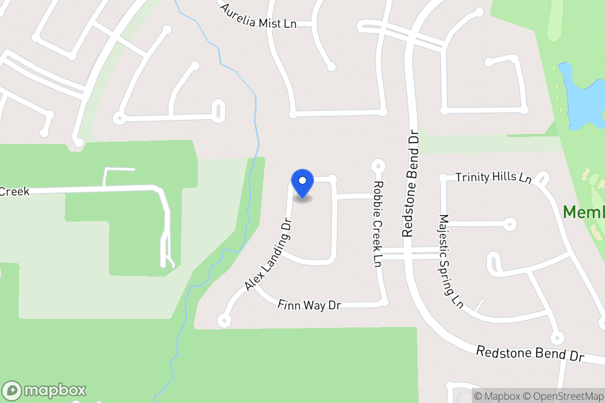 Map of 14018 Alex Landing Dr, Humble