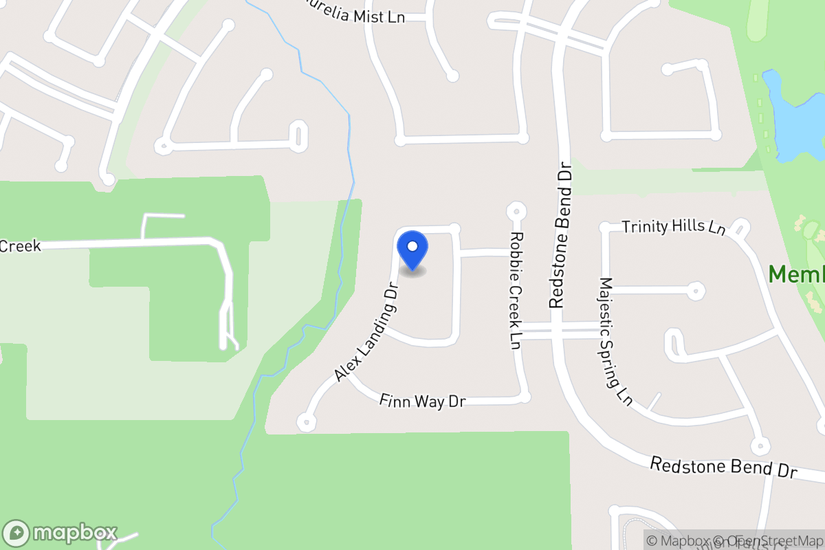 Map of 14014 Alex Landing Dr, Humble