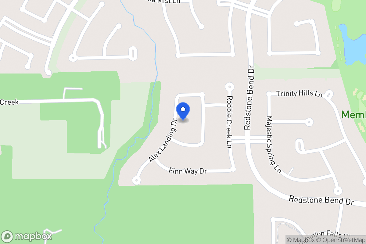 Map of 14010 Alex Landing Dr, Humble