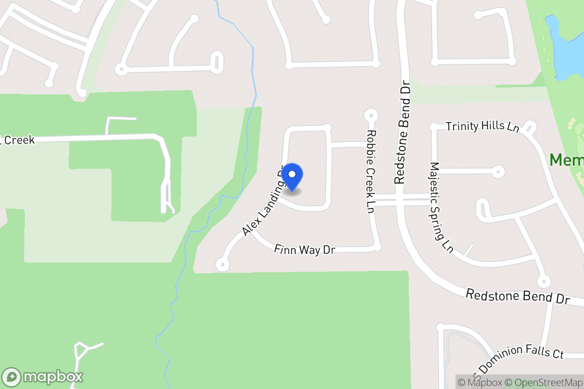Map of 14002 Alex Landing Dr, Humble
