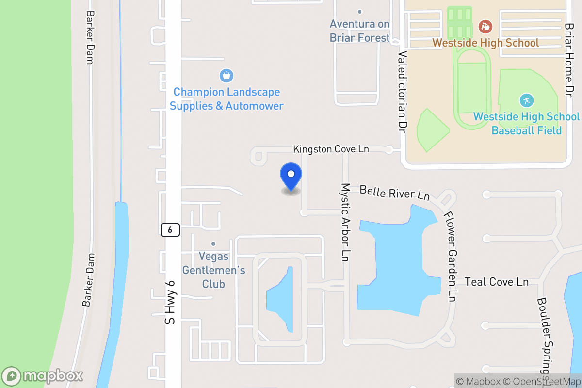 Map of 1818 Jade Hollow Ln, Houston
