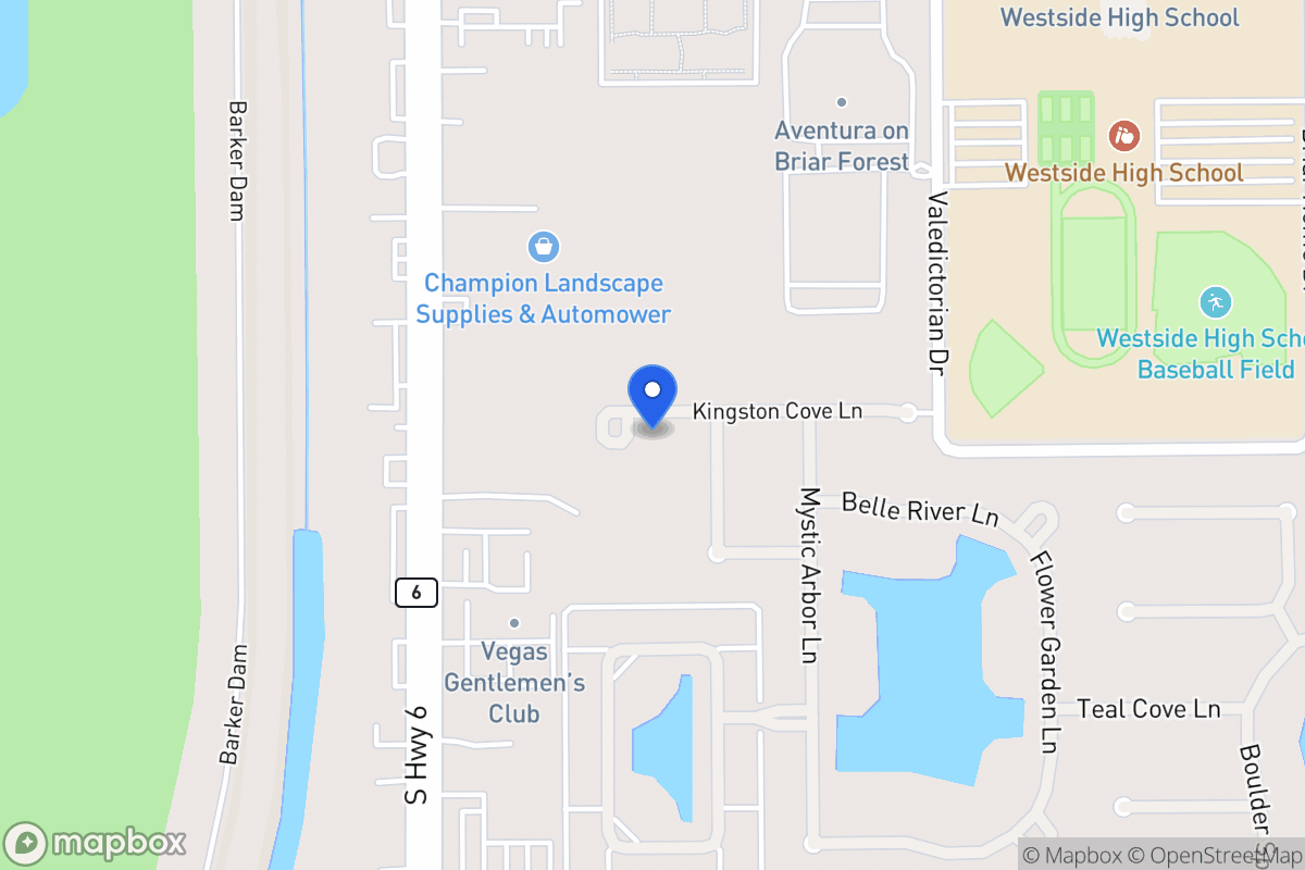 Map of 14435 Kingston Cove Ln, Houston