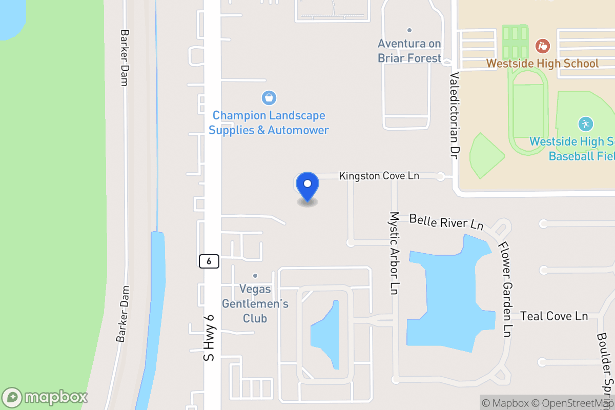 Map of 14443 Kingston Cove Ln, Houston