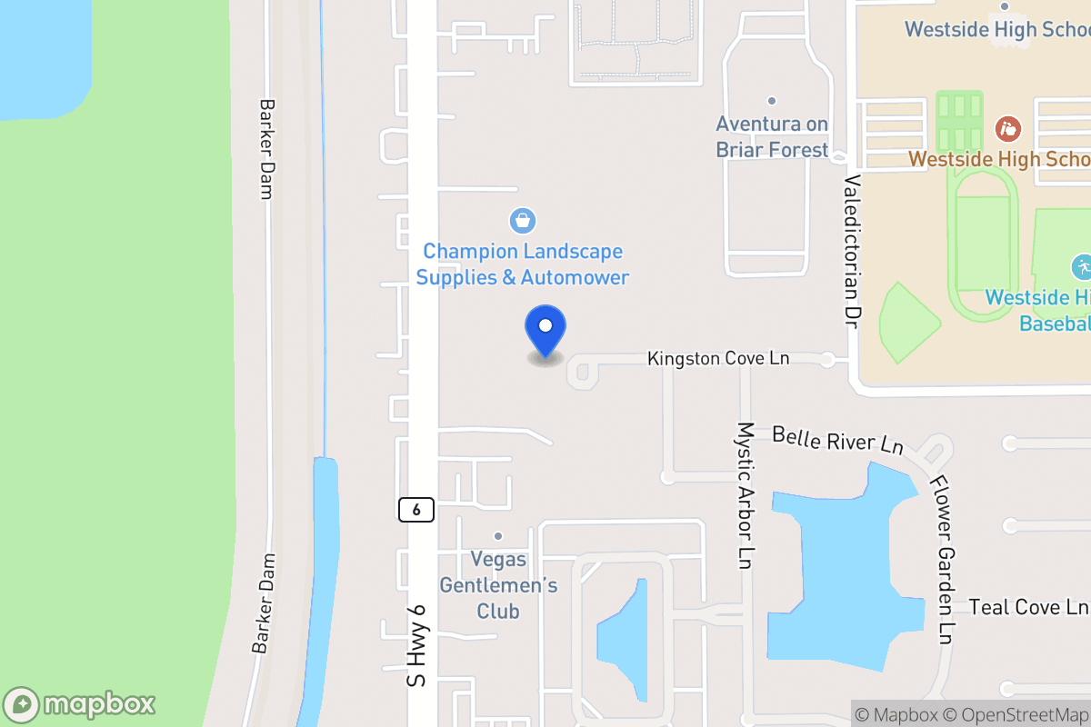 Map of 14450 Kingston Cove Ln, Houston