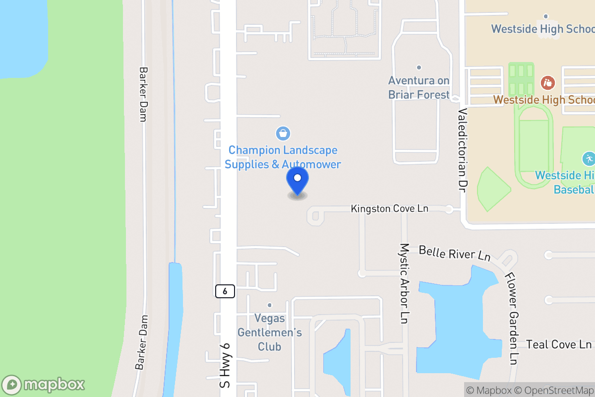 Map of 14446 Kingston Cove Ln, Houston