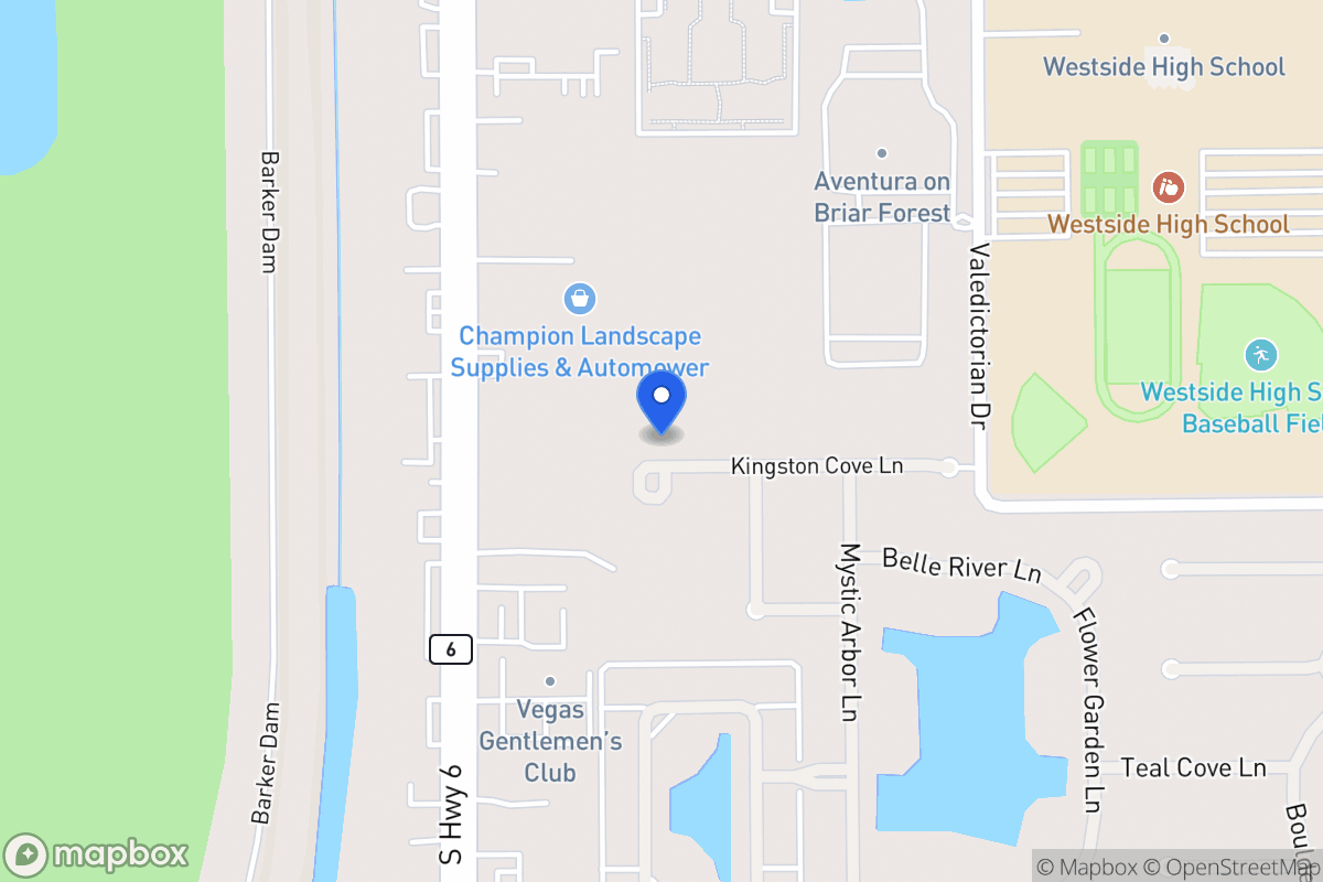 Map of 14438 Kingston Cove Ln, Houston