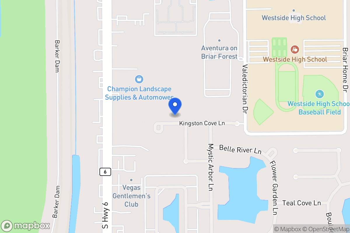 Map of 14426 Kingston Cove Ln, Houston