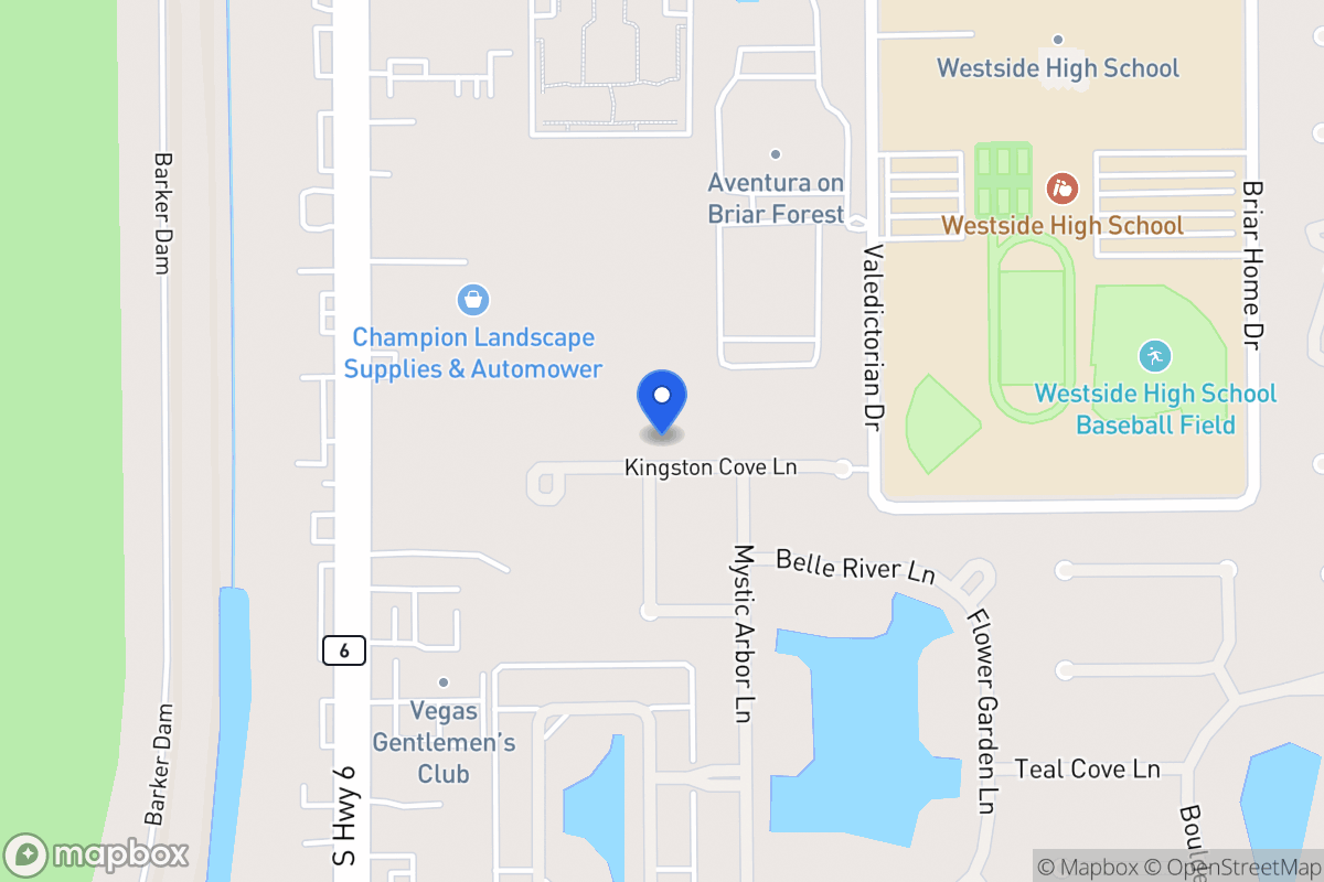 Map of 14414 Kingston Cove Ln, Houston