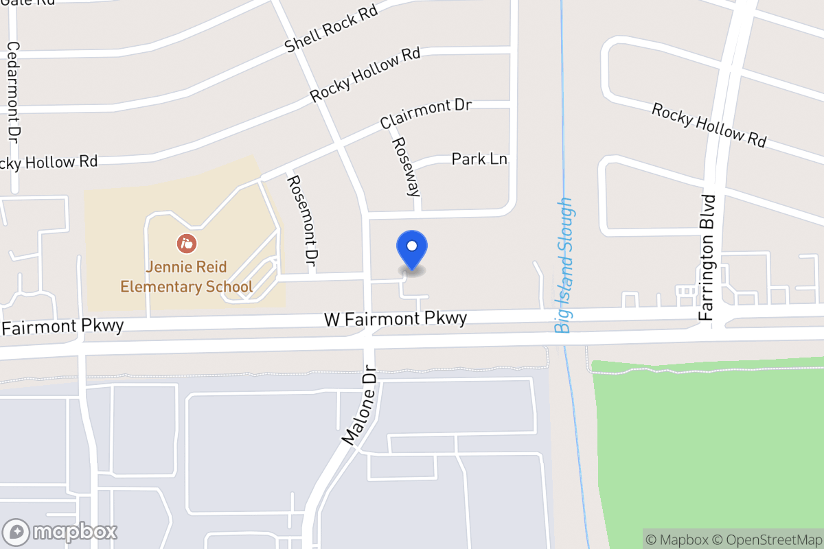 Map of W 10105 Fairmont Pky, La Porte