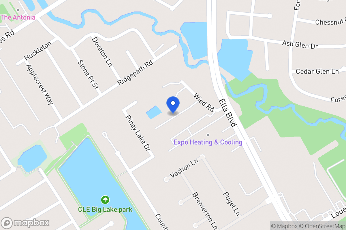 Map of 19525 Wied Rd, Spring