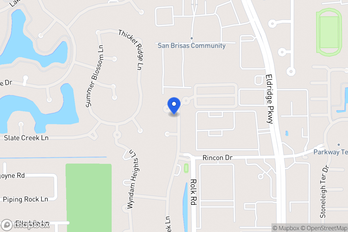 Map of 13603 Westin Hills Ct, Houston