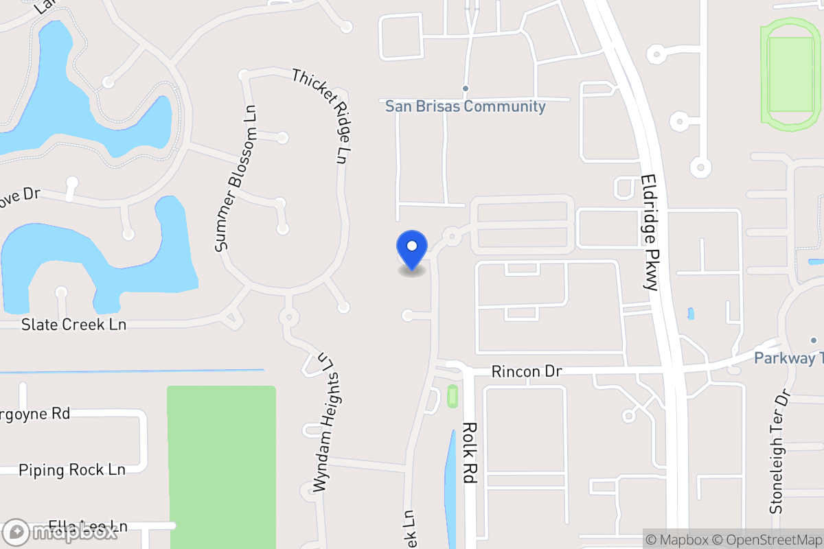 Map of 13607 Westin Hills Ct, Houston
