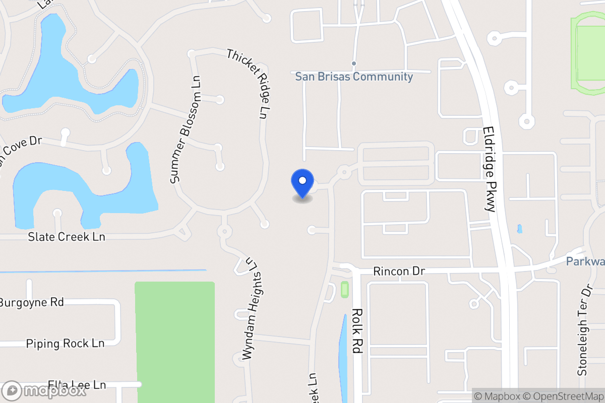Map of 13611 Westin Hills Ct, Houston