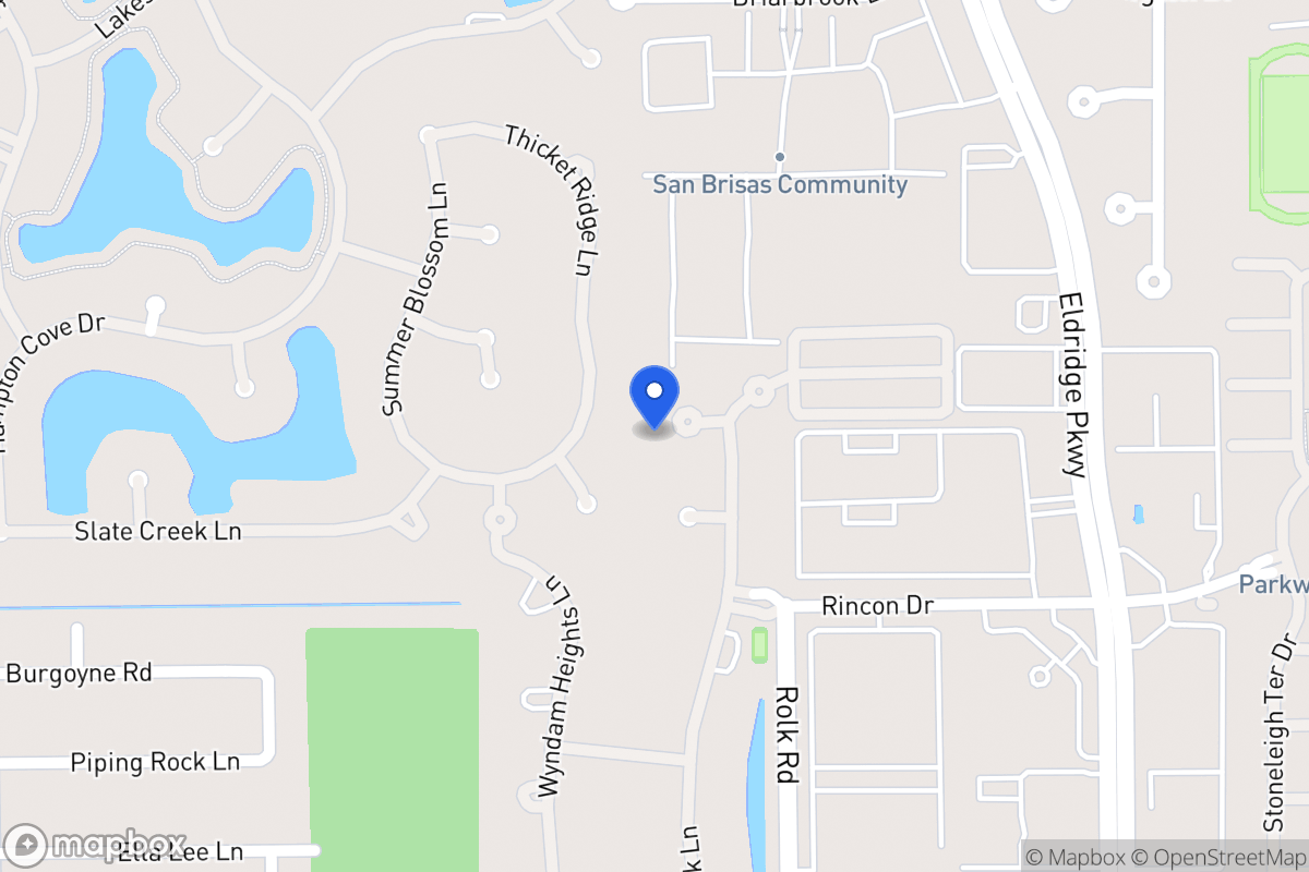 Map of 13615 Westin Hills Ct, Houston