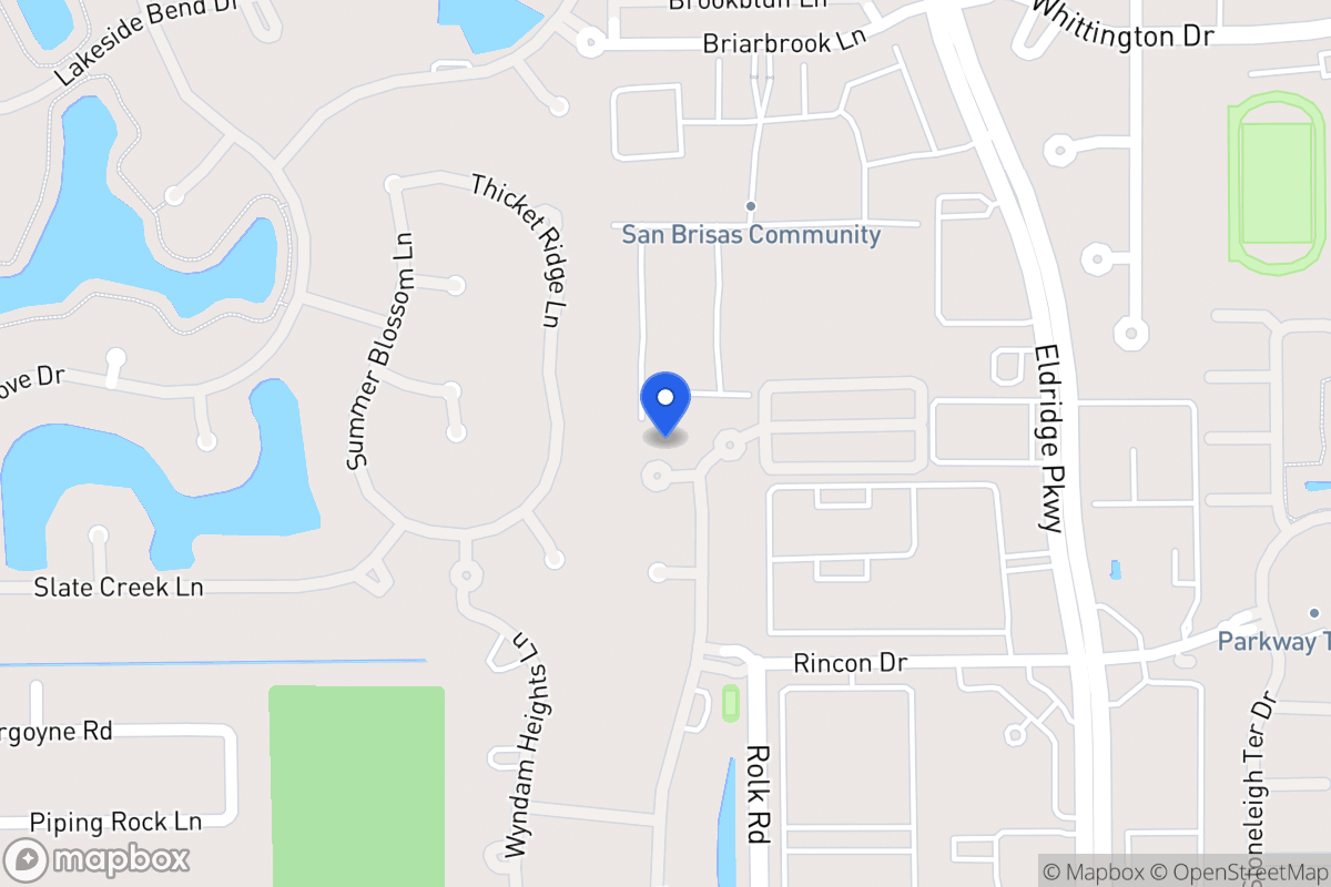 Map of 13606 Westin Hills Ct, Houston