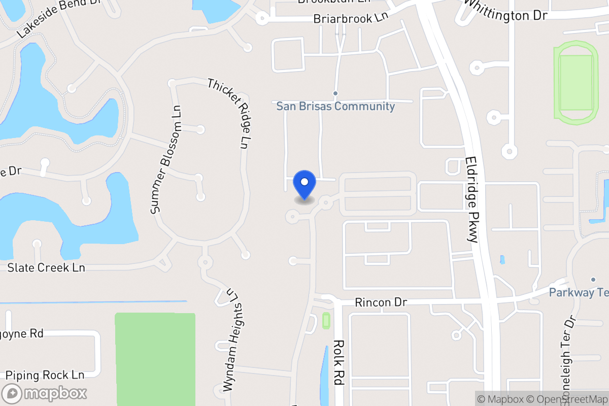 Map of 13602 Westin Hills Ct, Houston