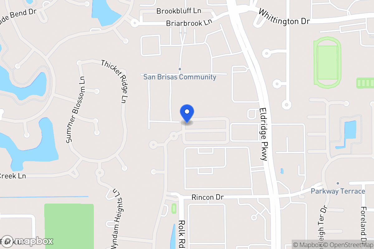 Map of 13430 Preston Cliff Ct, Houston