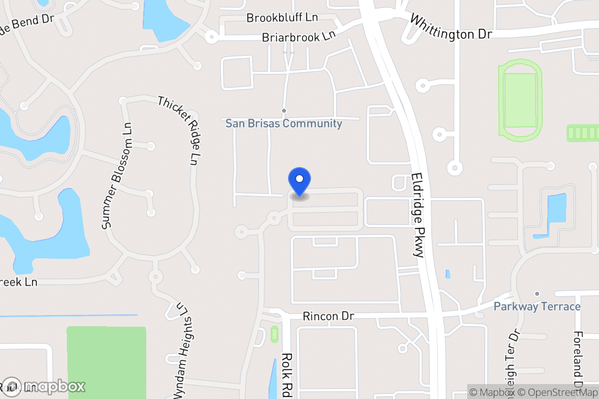 Map of 13428 Preston Cliff Ct, Houston