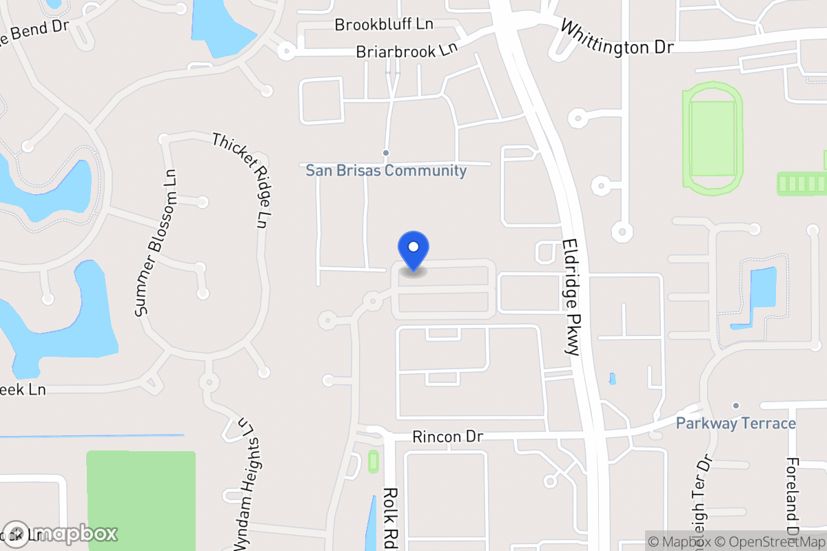 Map of 13426 Preston Cliff Ct, Houston