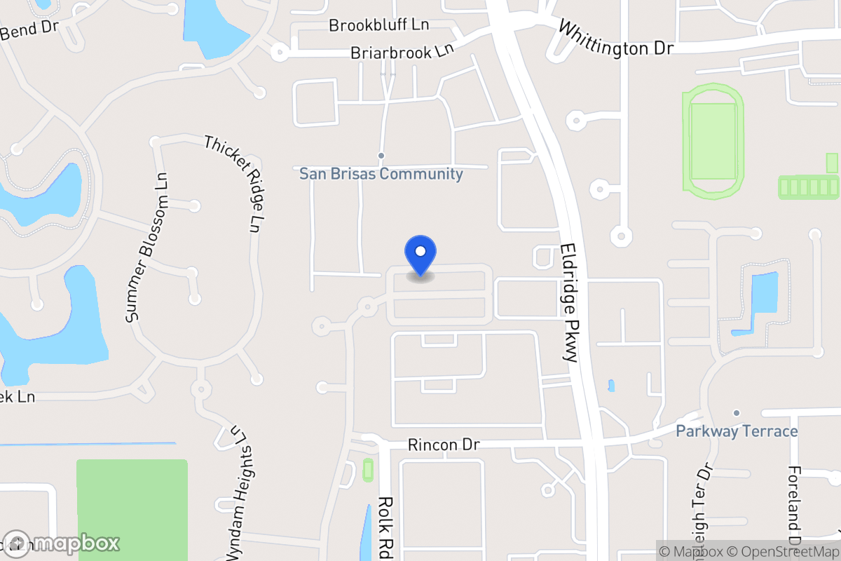 Map of 13422 Preston Cliff Ct, Houston