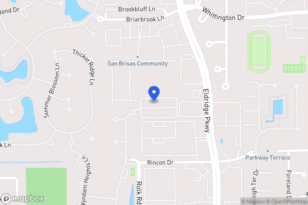 Map of 13420 Preston Cliff Ct, Houston