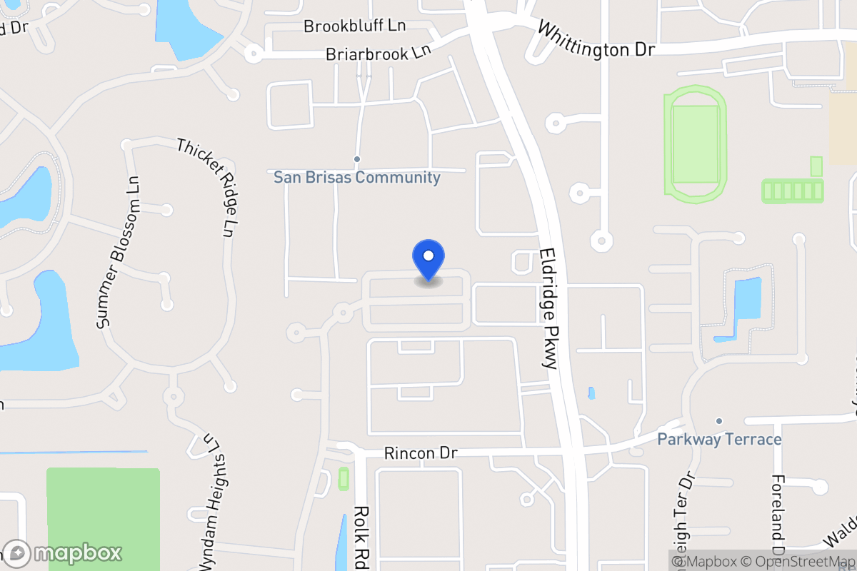 Map of 13412 Preston Cliff Ct, Houston