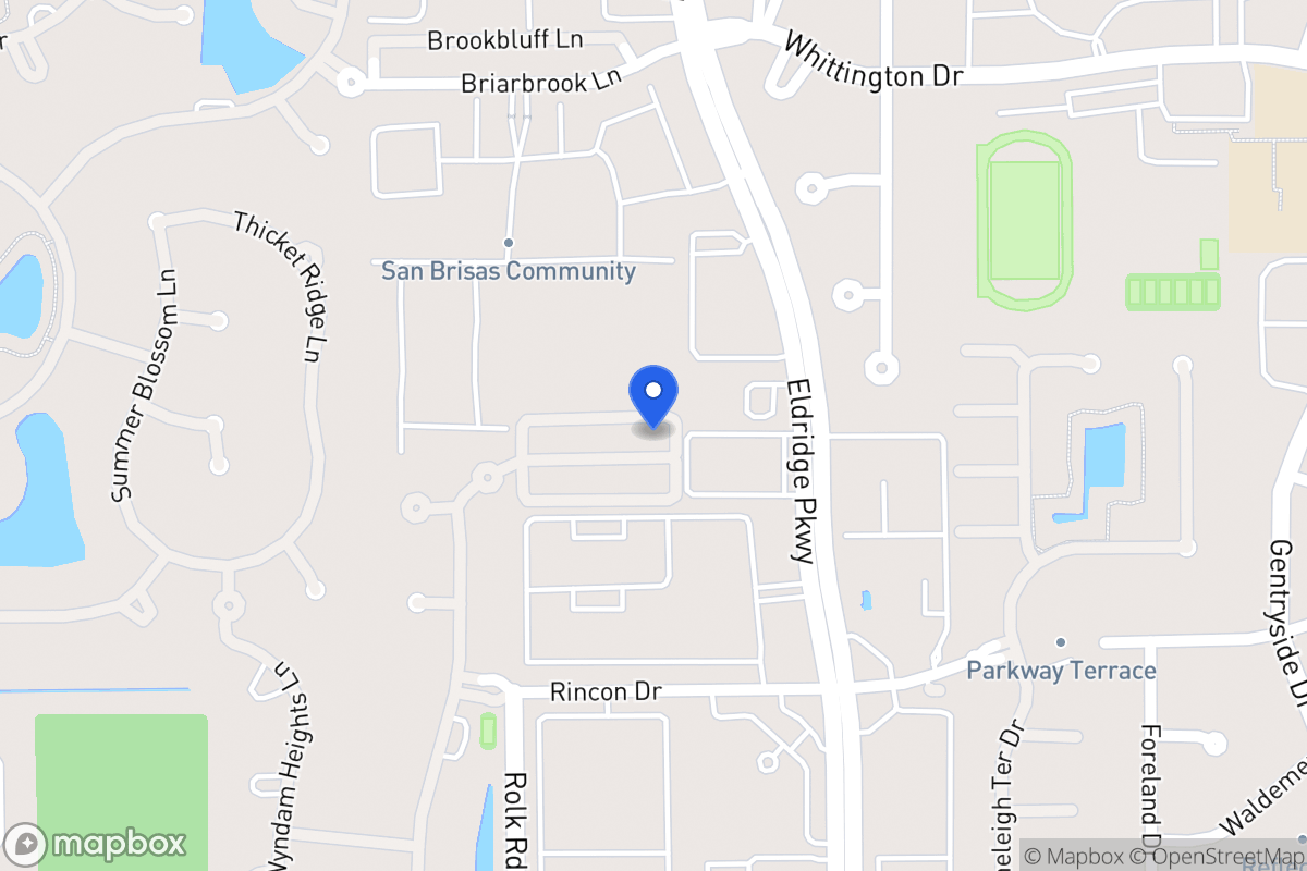 Map of 13404 Preston Cliff Ct, Houston