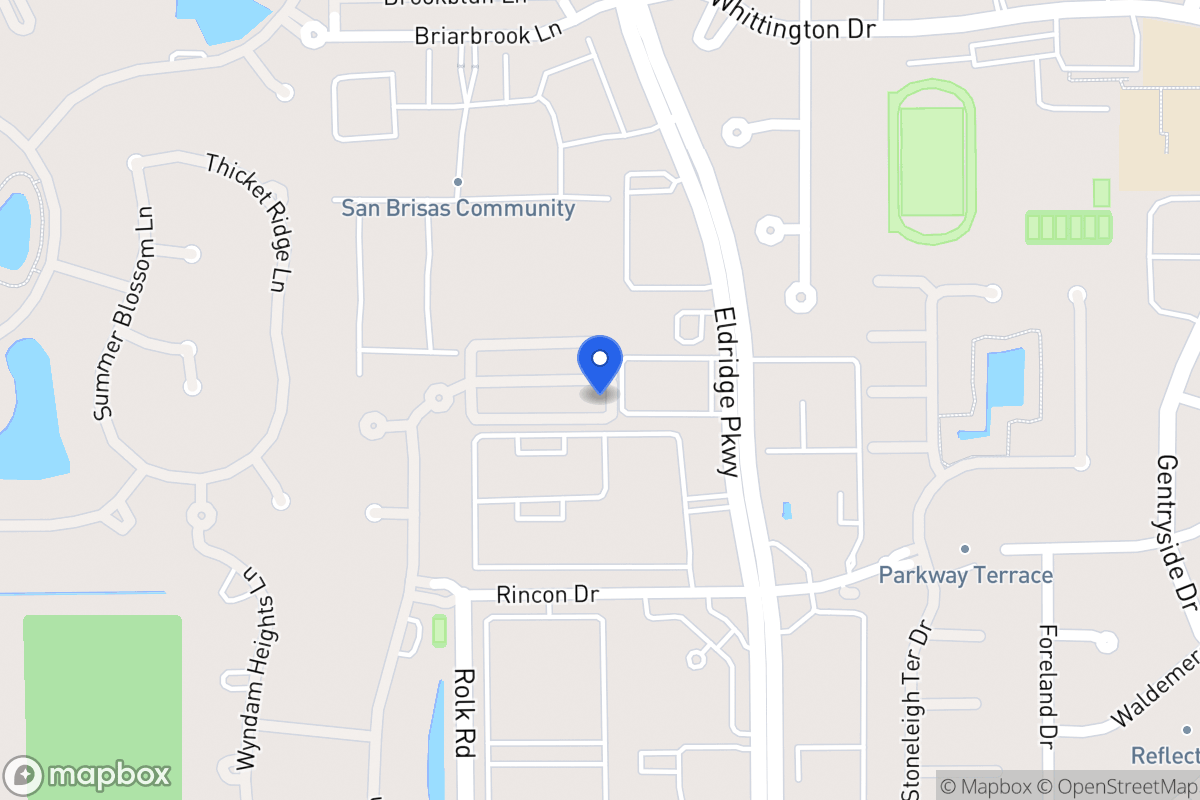 Map of 13403 Preston Cliff Ct, Houston