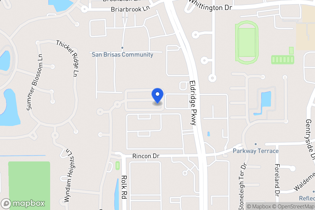 Map of 13405 Preston Cliff Ct, Houston