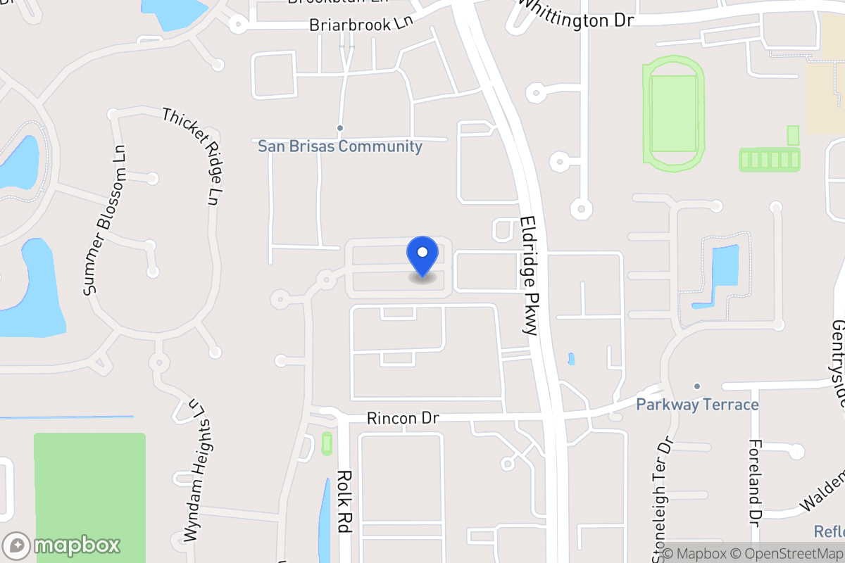 Map of 13409 Preston Cliff Ct, Houston