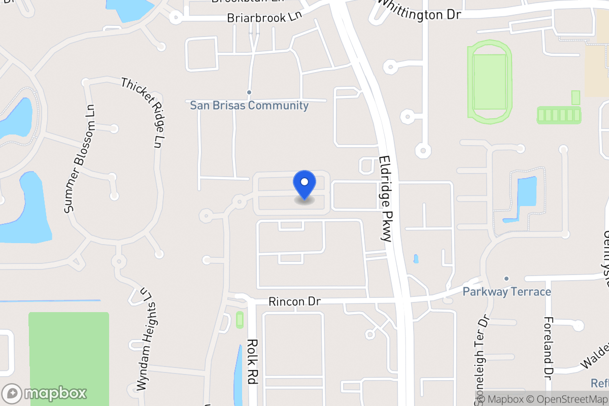 Map of 13411 Preston Cliff Ct, Houston