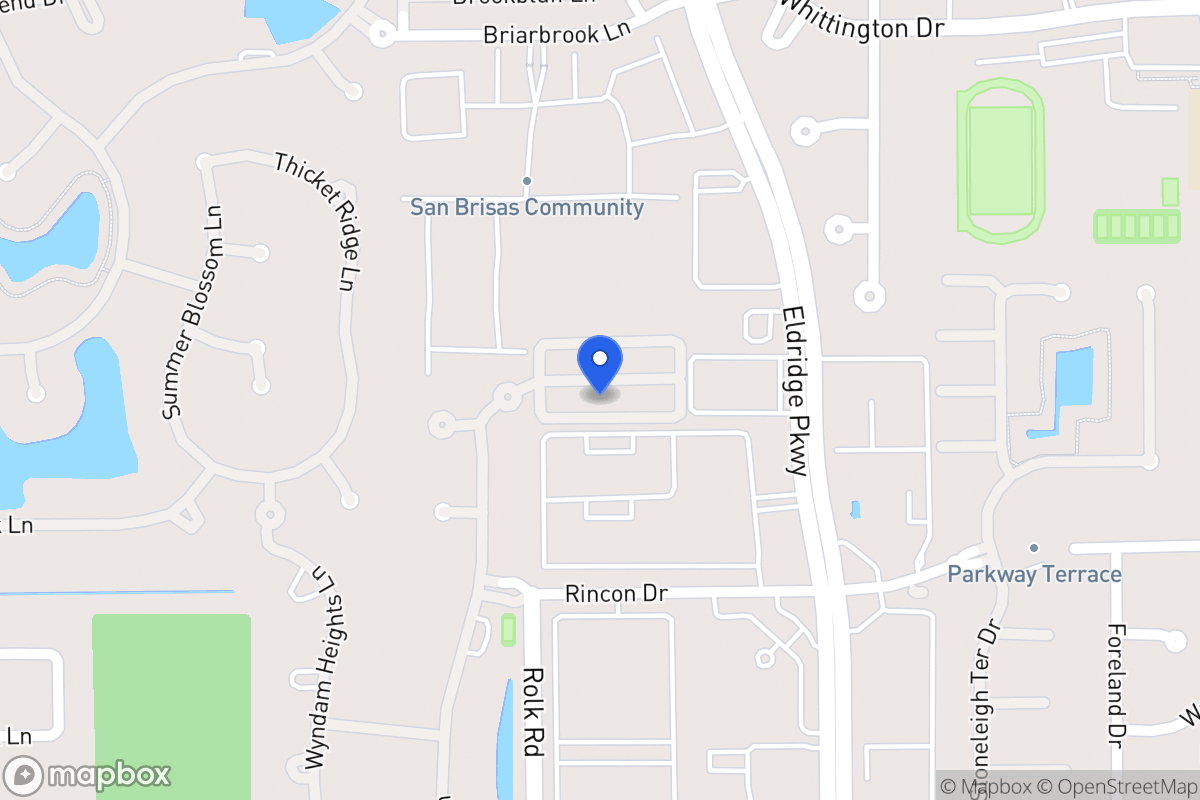 Map of 13419 Preston Cliff Ct, Houston