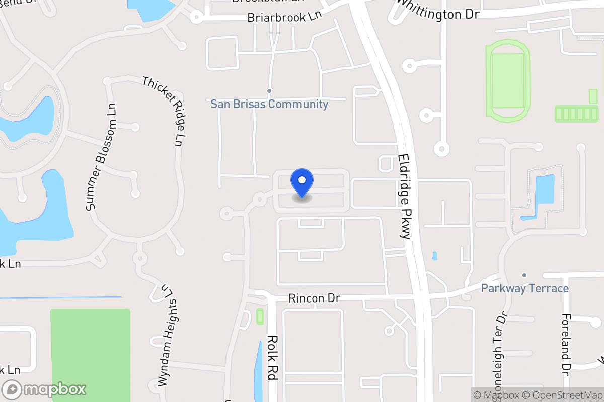 Map of 13421 Preston Cliff Ct, Houston