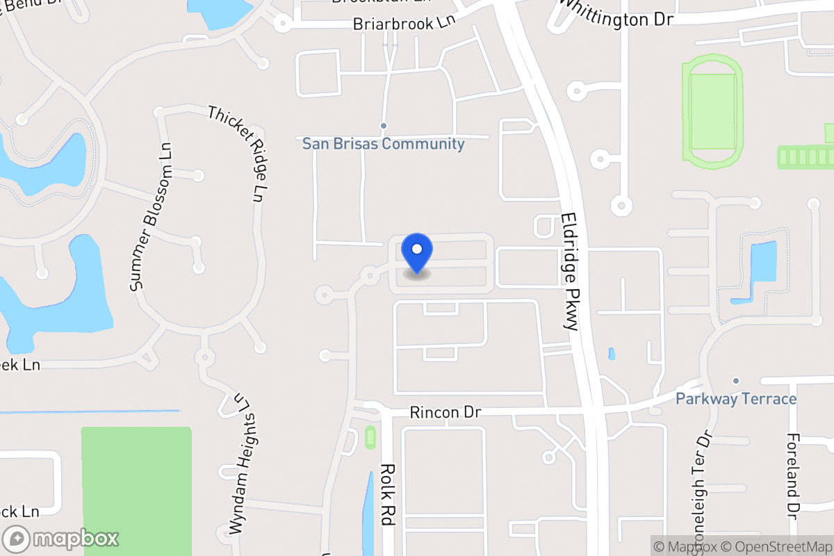 Map of 13425 Preston Cliff Ct, Houston