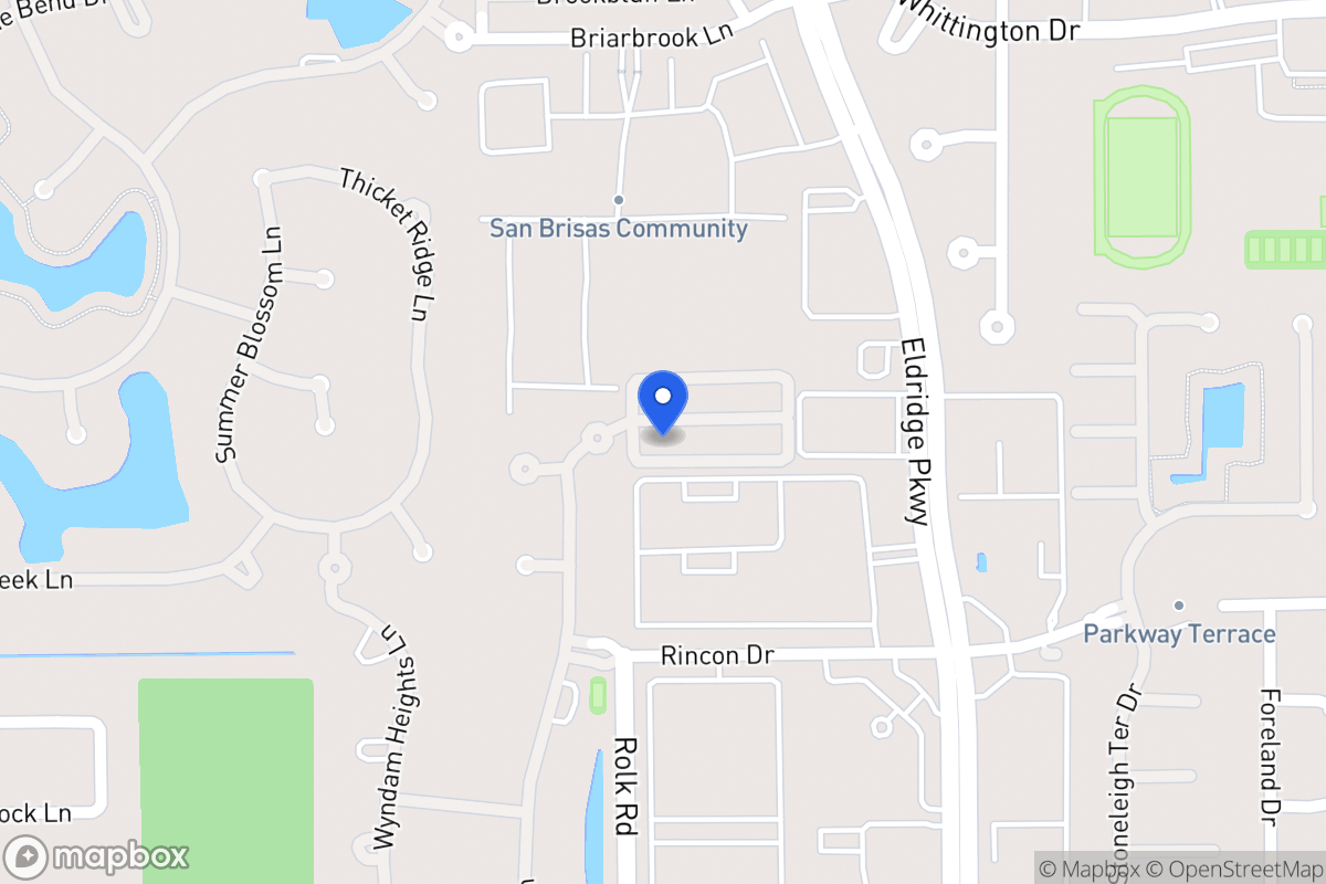 Map of 13427 Preston Cliff Ct, Houston