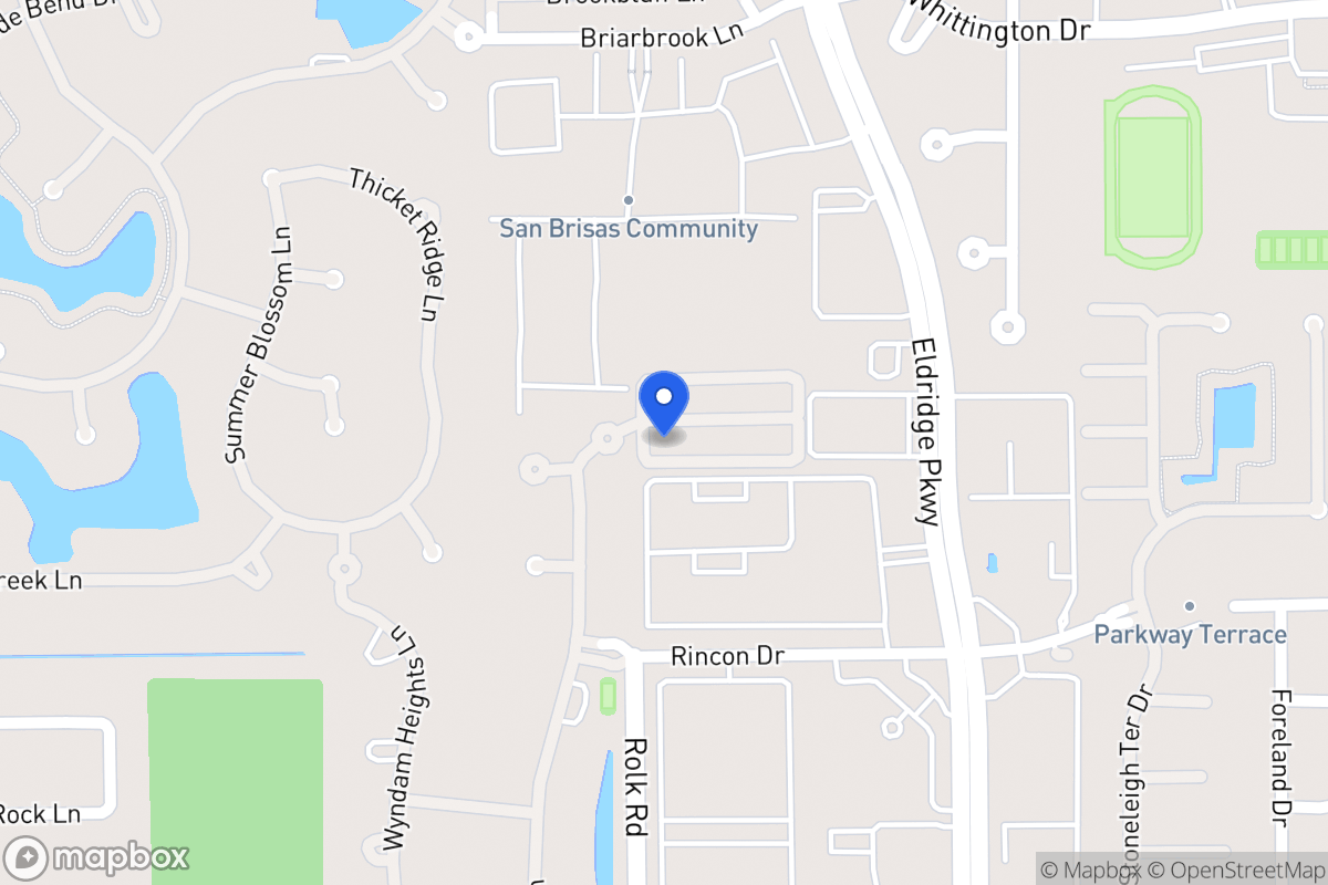 Map of 13429 Preston Cliff Ct, Houston