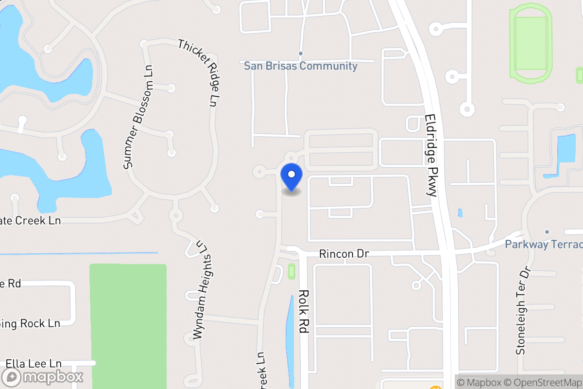 Map of 2111 Camden Creek Ln, Houston