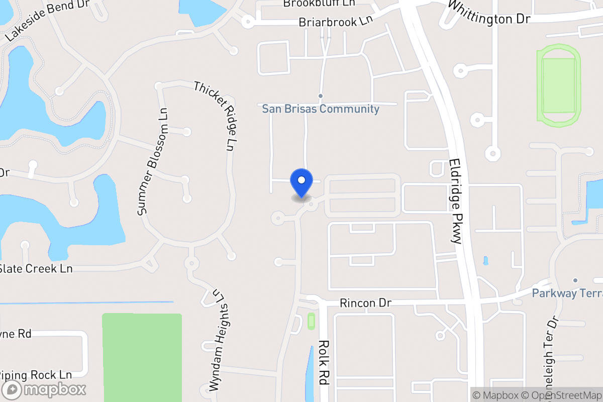 Map of Preston Cliff Ct, Houston