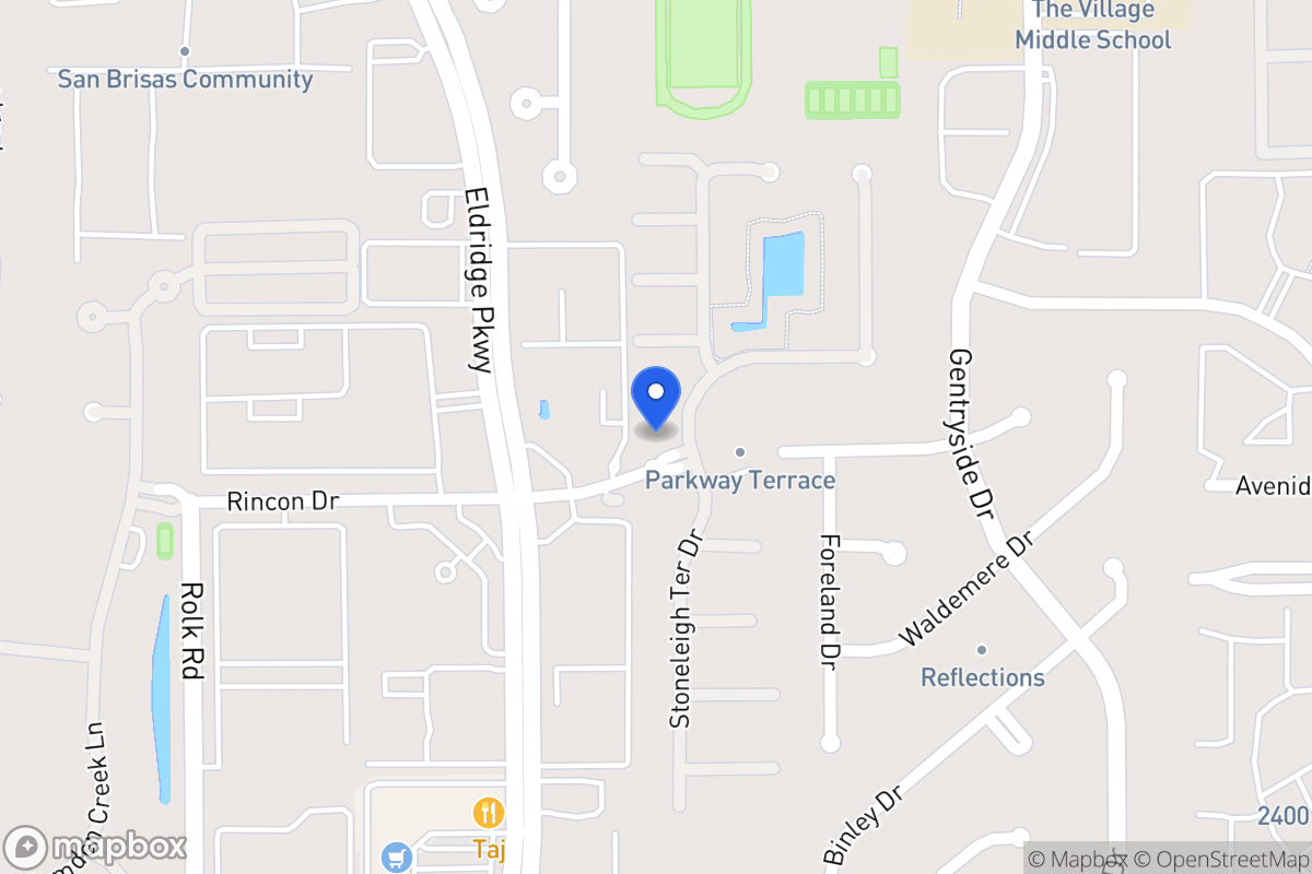 Map of 13216 Stoneleigh Terrace Dr, Houston