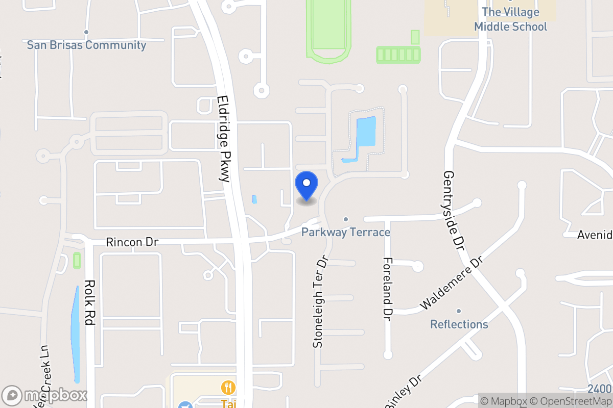Map of 13212 Stoneleigh Terrace Dr, Houston