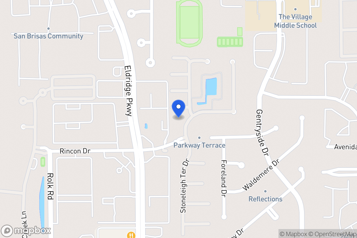 Map of 13204 Stoneleigh Terrace Dr, Houston