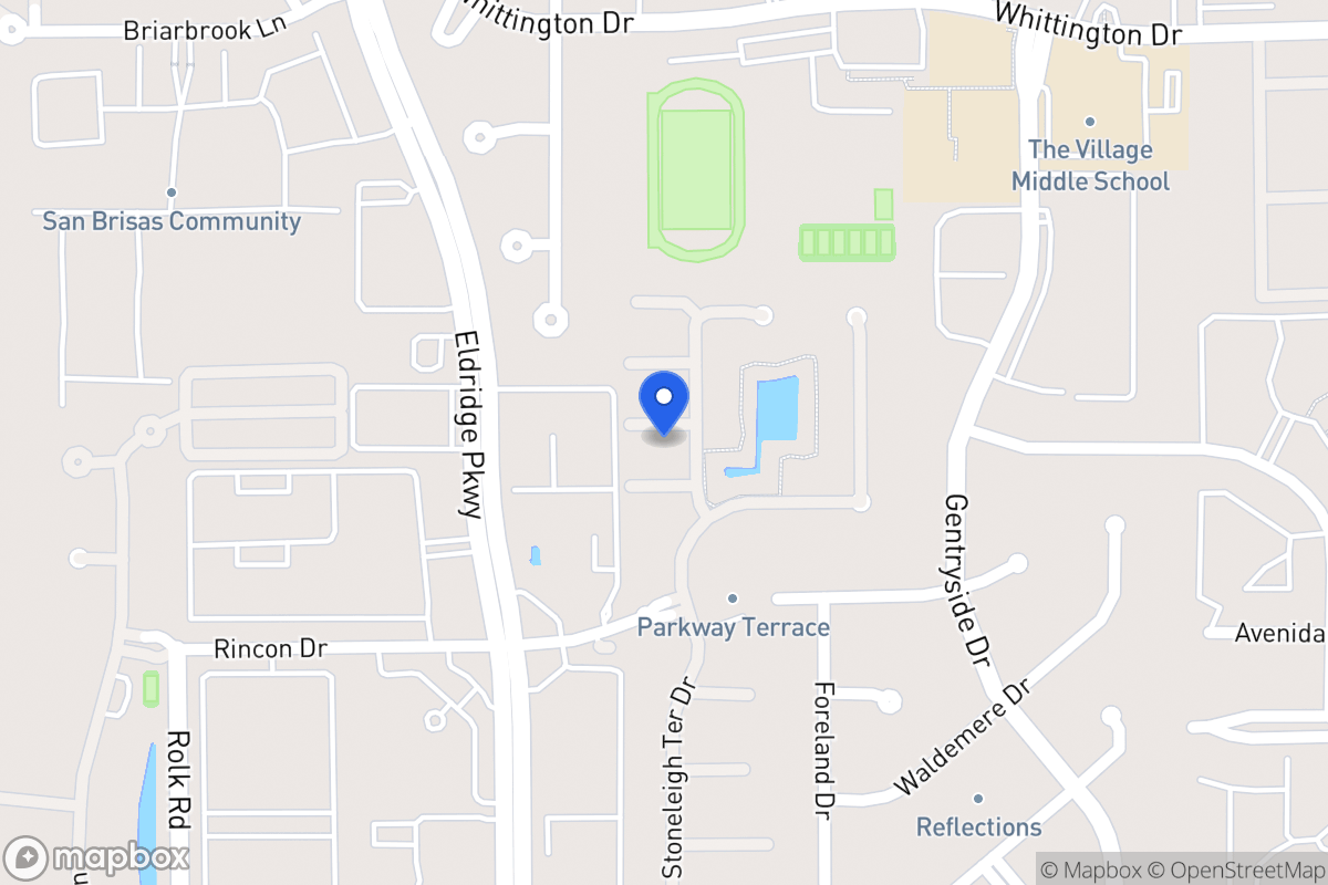 Map of 13209 Green Hills Dr, Houston