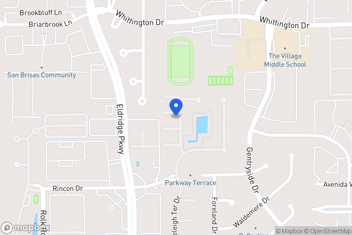Map of 13205 Leighton Gardens Dr, Houston