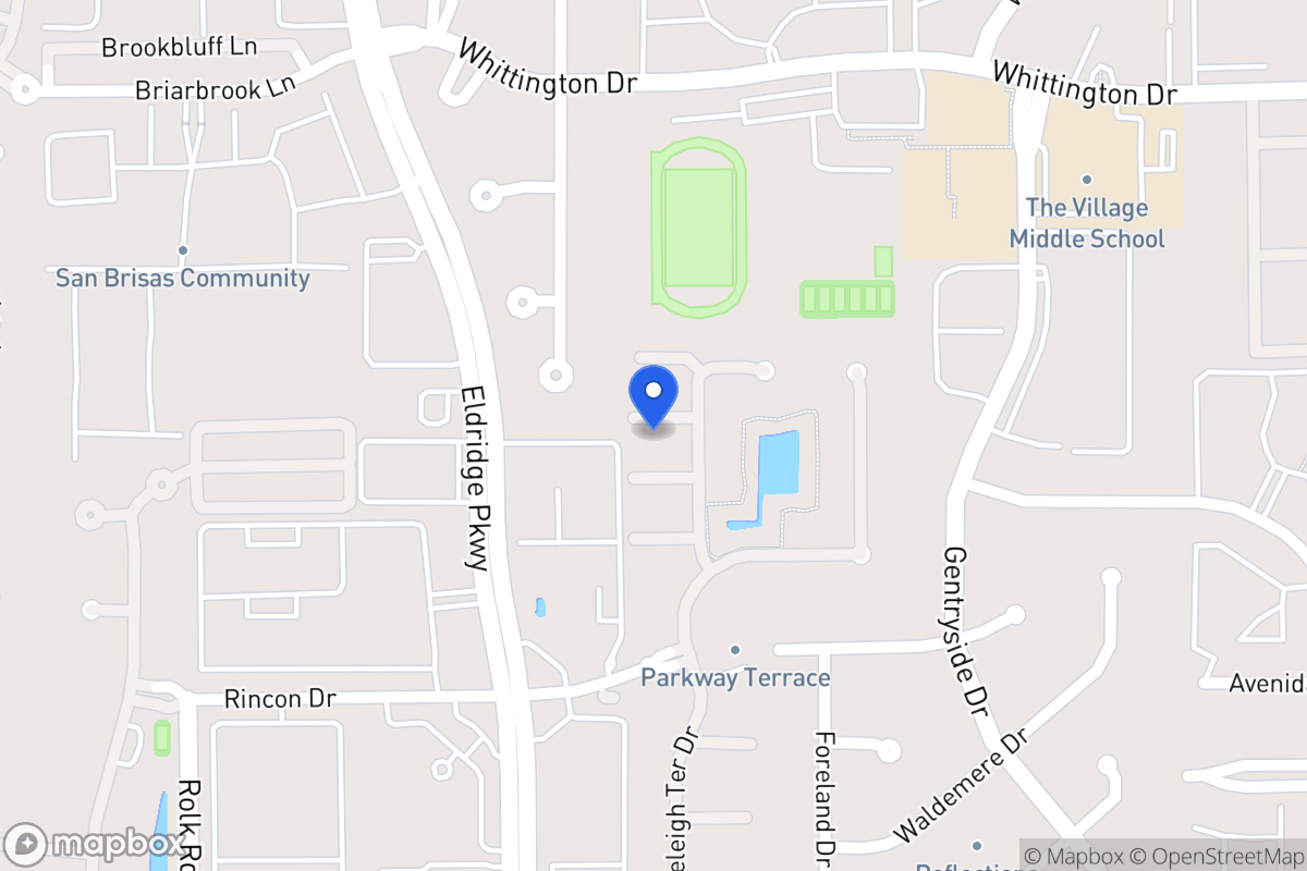 Map of 13213 Leighton Gardens Dr, Houston