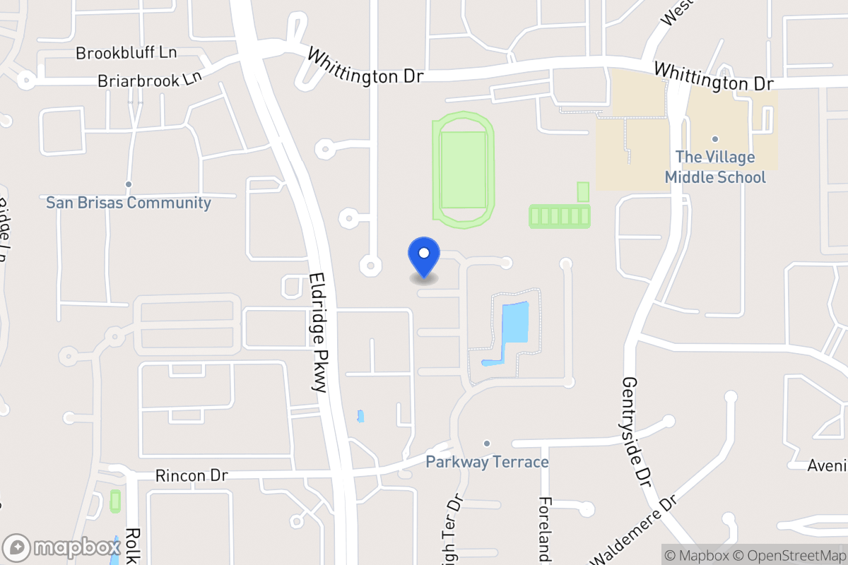 Map of 13216 Leighton Gardens Dr, Houston