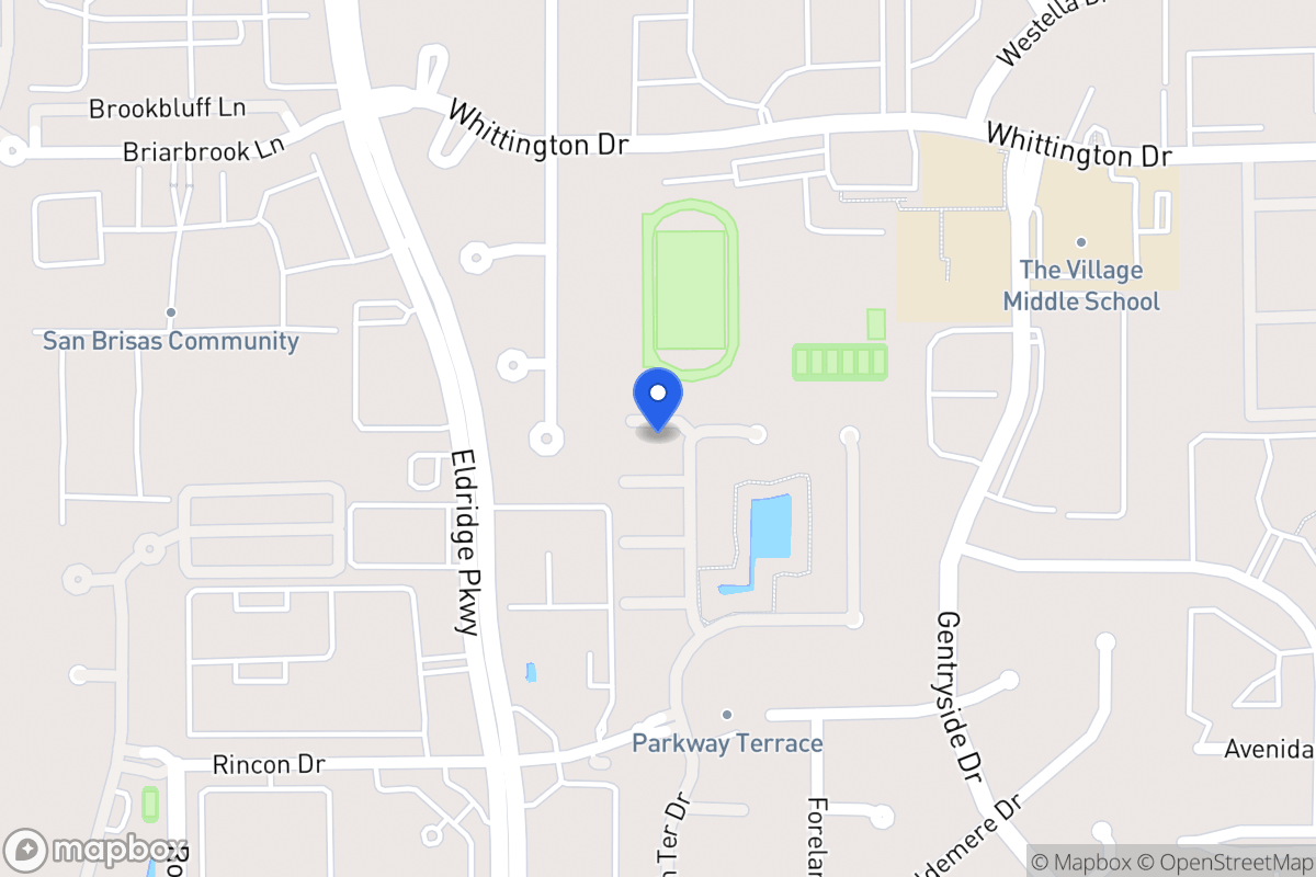 Map of 13209 Dartmoor Terrace Dr, Houston