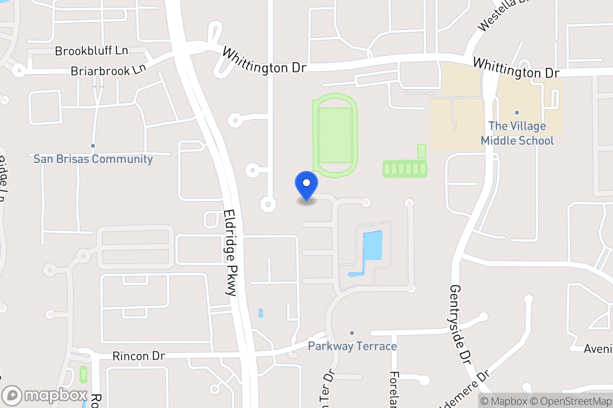 Map of 13217 Dartmoor Terrace Dr, Houston